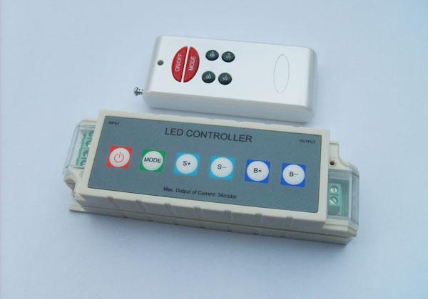 12V - 6 Tasten Funk Fernbedienung - 21 Programme - LED RGB Controller